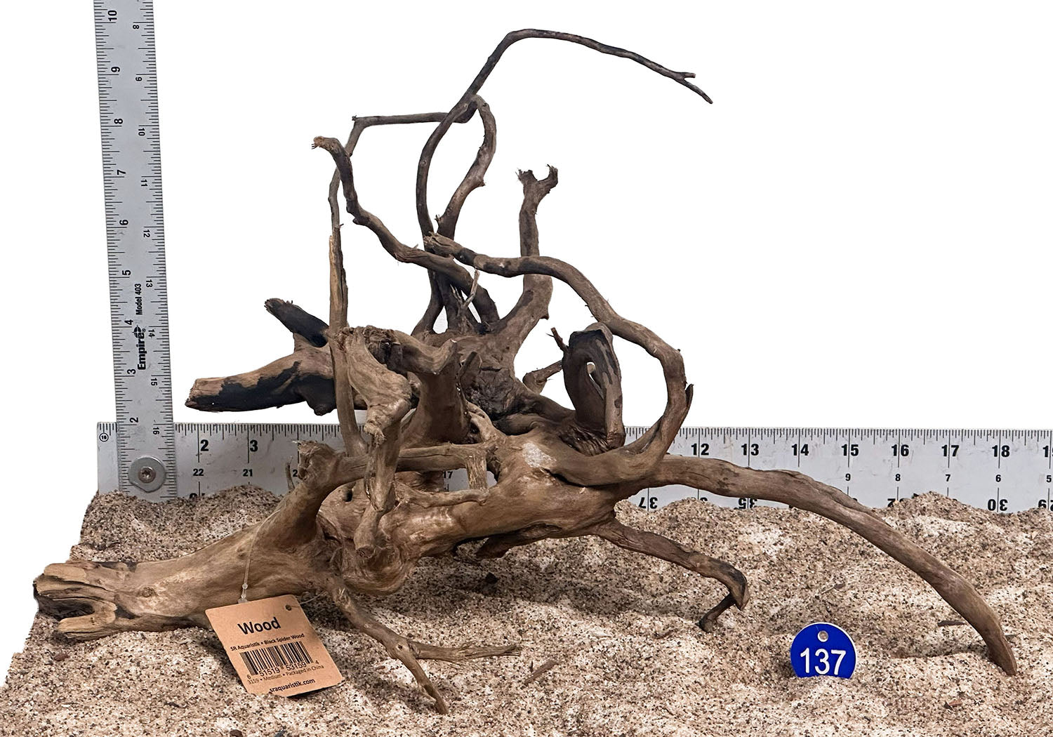 WYSIWYG 137BU - 260801 - Black Spider Wood (Medium)