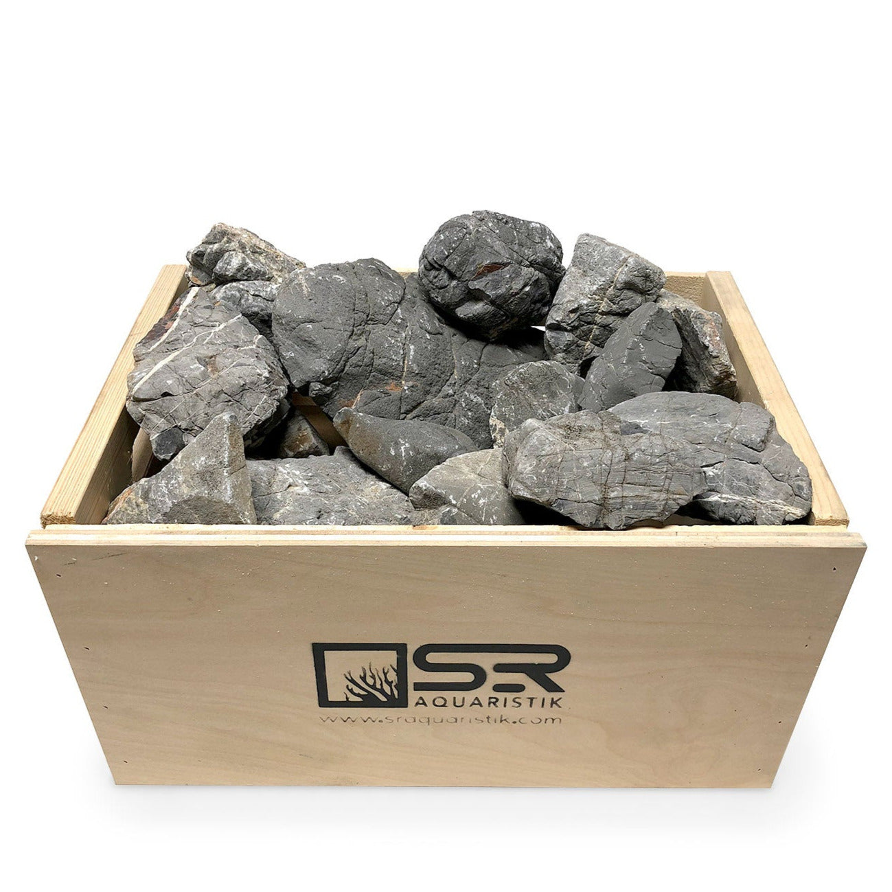 SR Aquaristik Gray Elephant Skin Stone