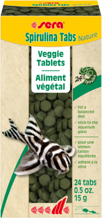 Sera Spirulina Tabs Veggie Tablets