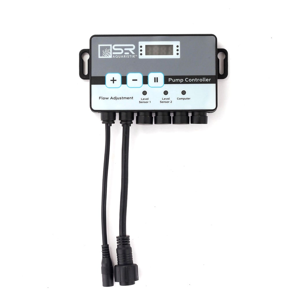 SR Aquaristik Pump Controller for water flow adjustments in aquarium.
