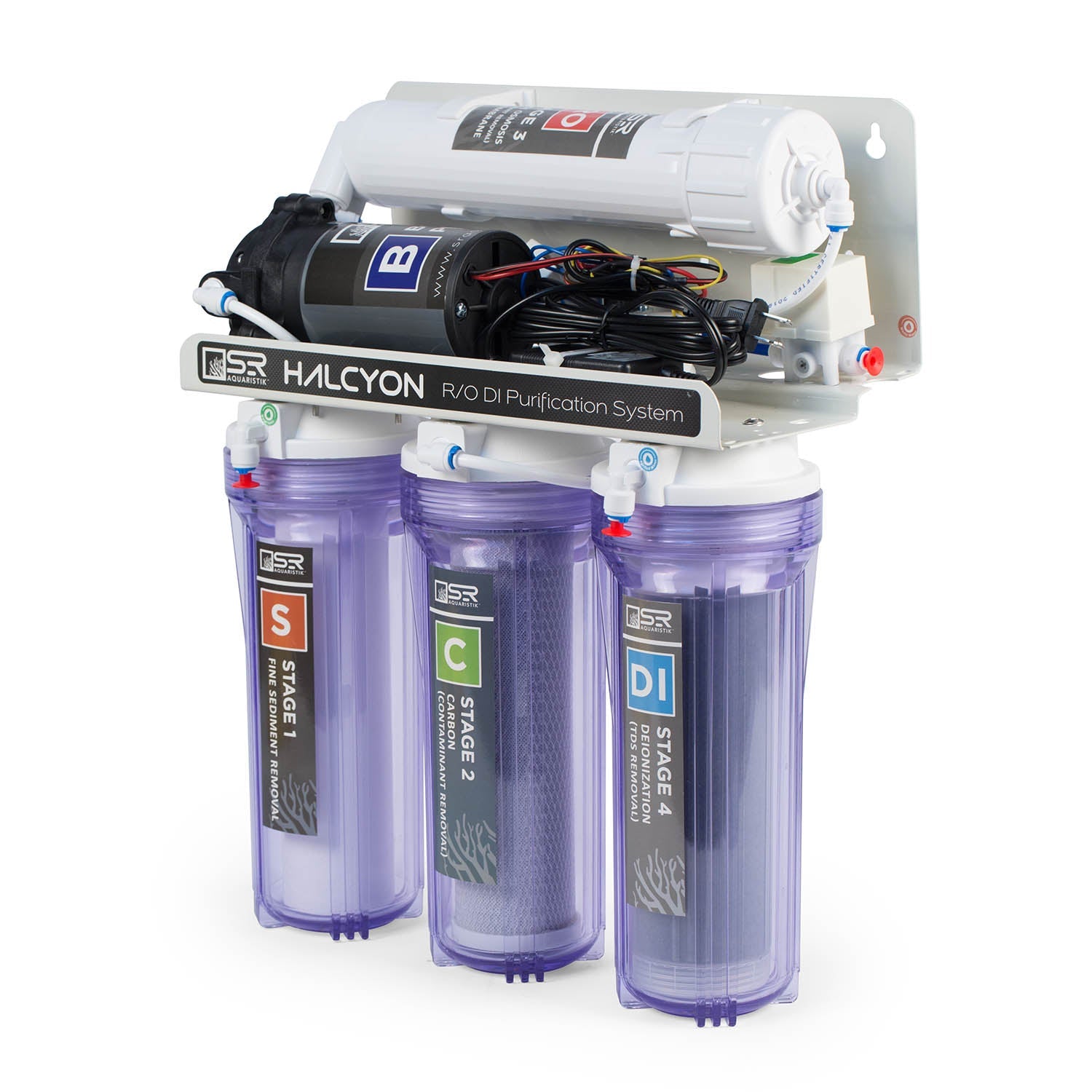 SR Aquaristik Halcyon 4 Stage PRO RO / DI Purification System