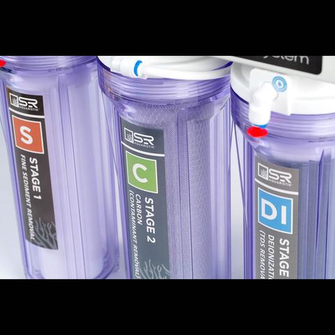 SR Aquaristik Halcyon 4 Stage PRO RO / DI Purification System