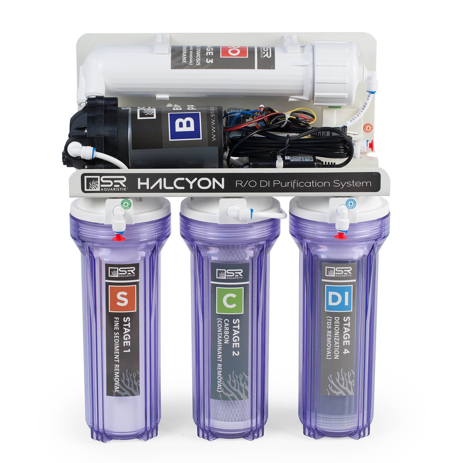 SR Aquaristik Halcyon 4 Stage PRO RO / DI Purification System