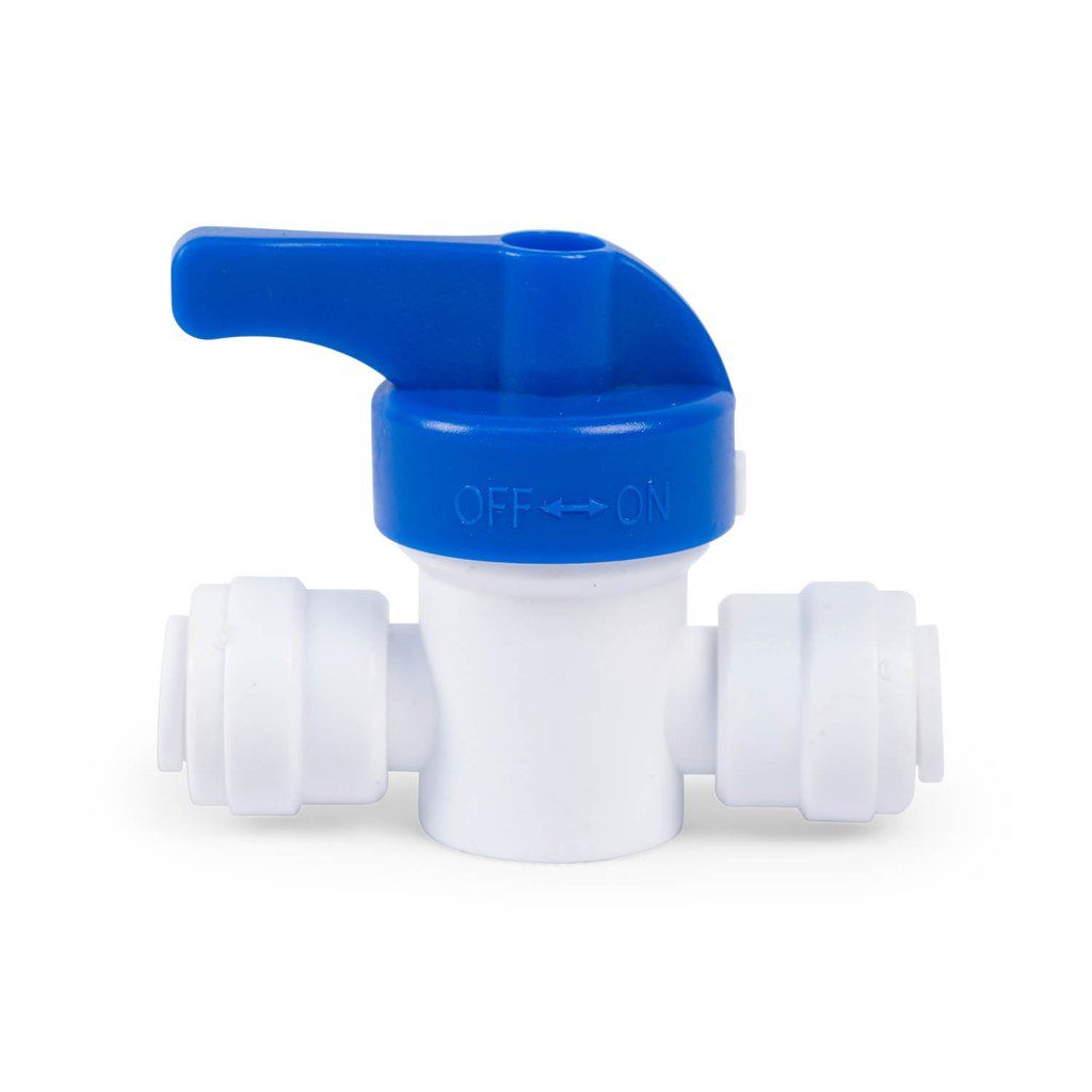 SR Aquaristik 1/4" Push Straight Valve Fitting