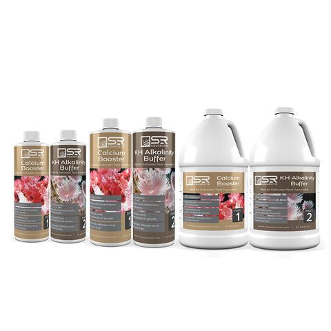SR Aquaristik 2 Part Liquid Supplement Kit - Calcium Booster & KH Alkalinity Buffer