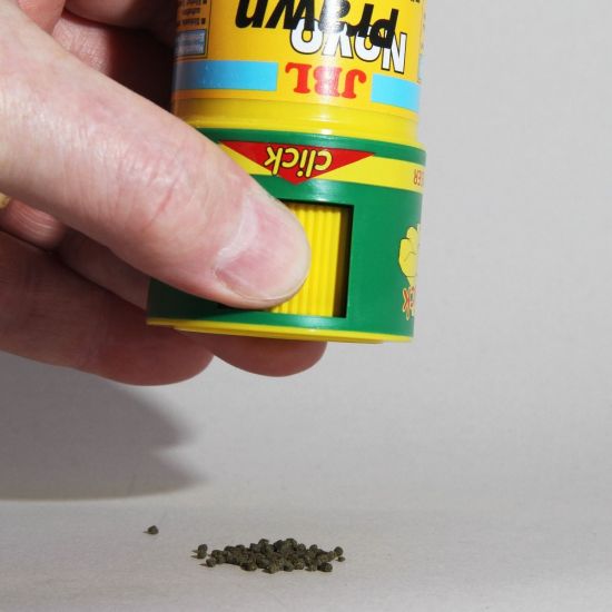 JBL NovoPrawn CLICK Granular Shrimp Food with Click Doser - 58g/100ml