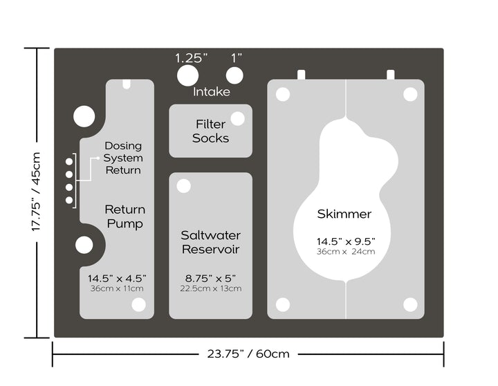 SR Aquaristik Pro Sump 150 Filtration Sump
