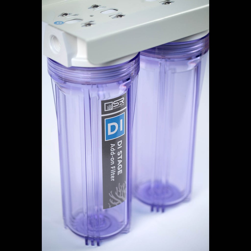 SR Aquaristik 10" Dual Reverse Osmosis and Reactor Canister with Mounting Bracket