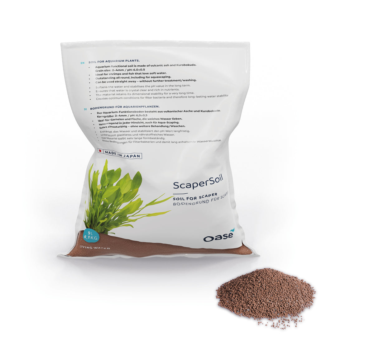 Oase Scraperline Aquarium Soil