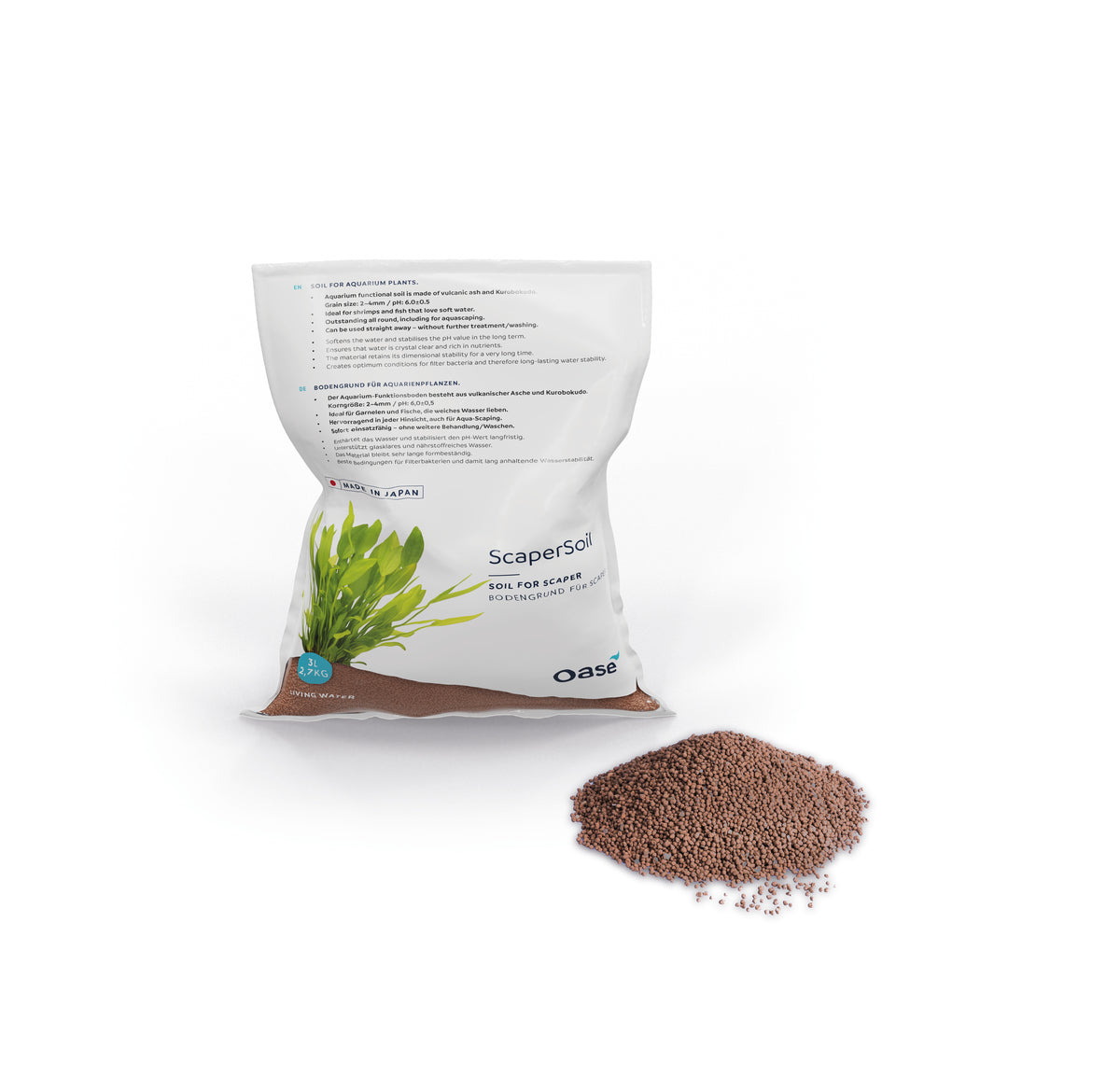 Oase Scraperline Aquarium Soil