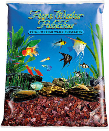 World Wide Imports Pure Water Pebbles Premium Freshwater Natural Substrate