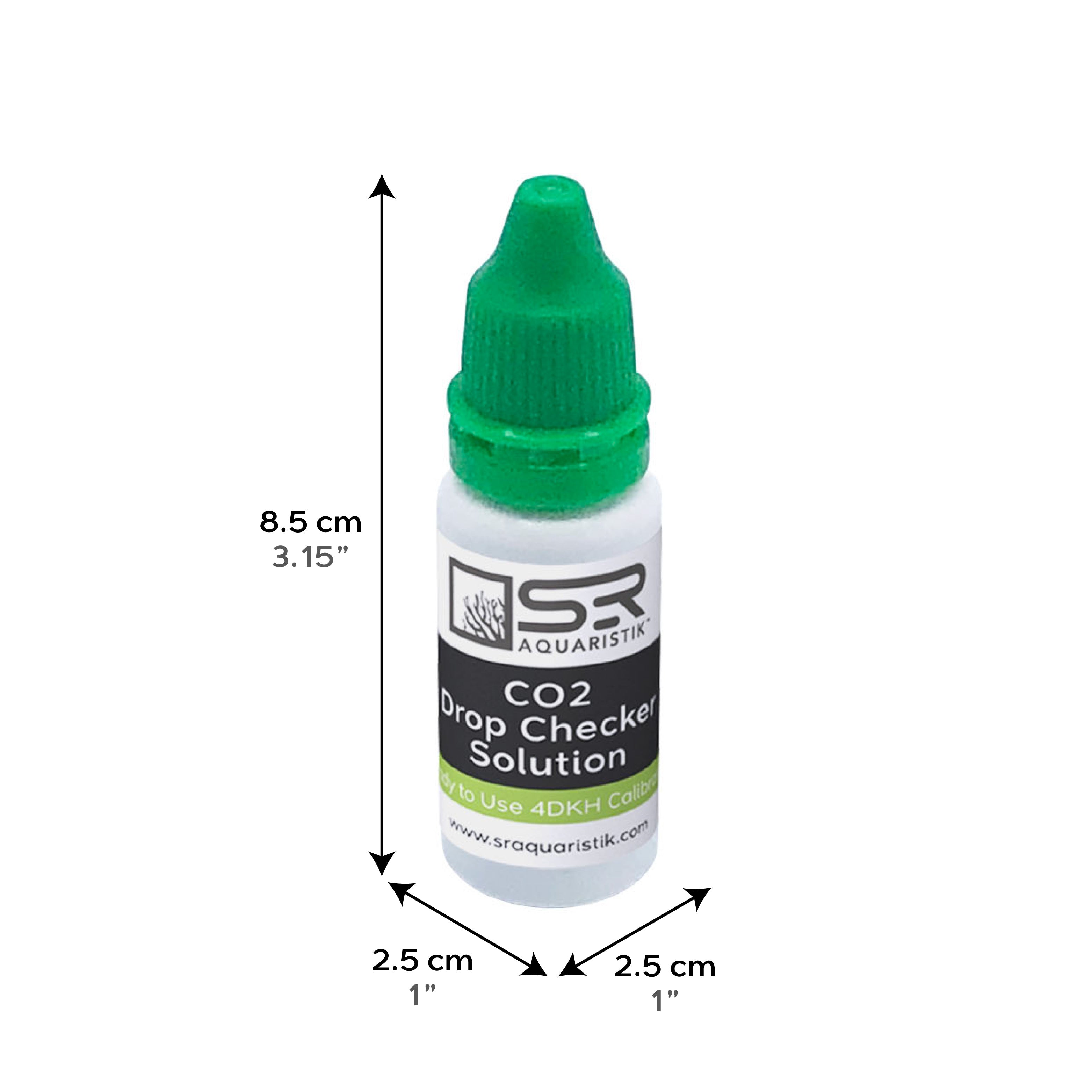 SR Aquaristik CO2 Drop Checker with 4 DKH Solution