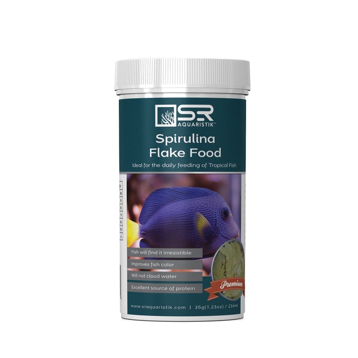 SR Aquaristik Premium Spirulina Flake Food