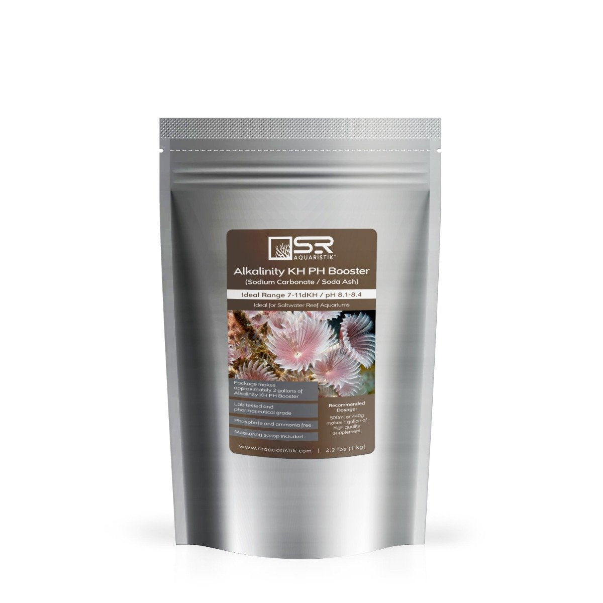 SR Aquaristik Alkalinity KH / PH Booster (Soda Ash) Concentrated Supplement
