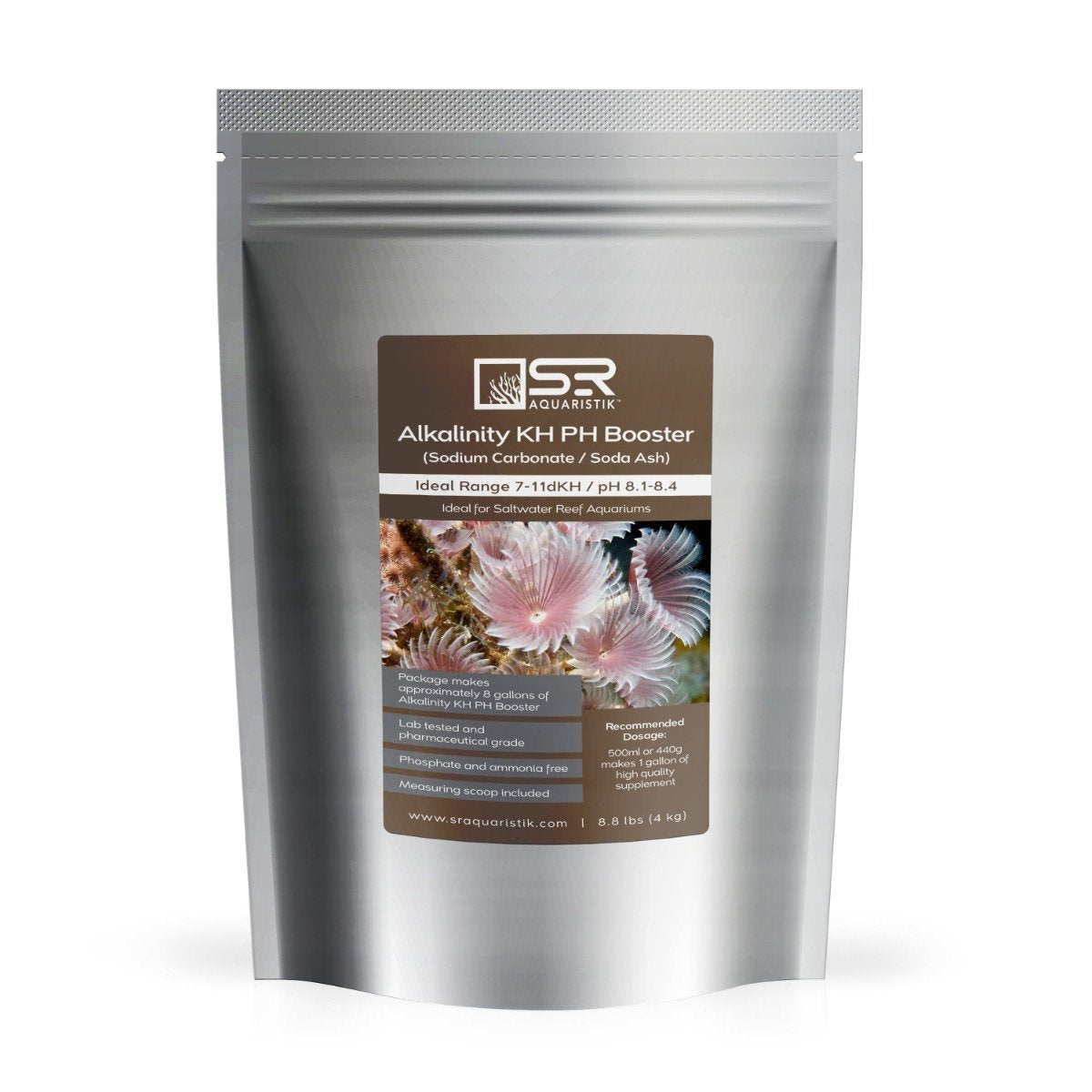 SR Aquaristik Alkalinity KH / PH Booster (Soda Ash) Concentrated Supplement