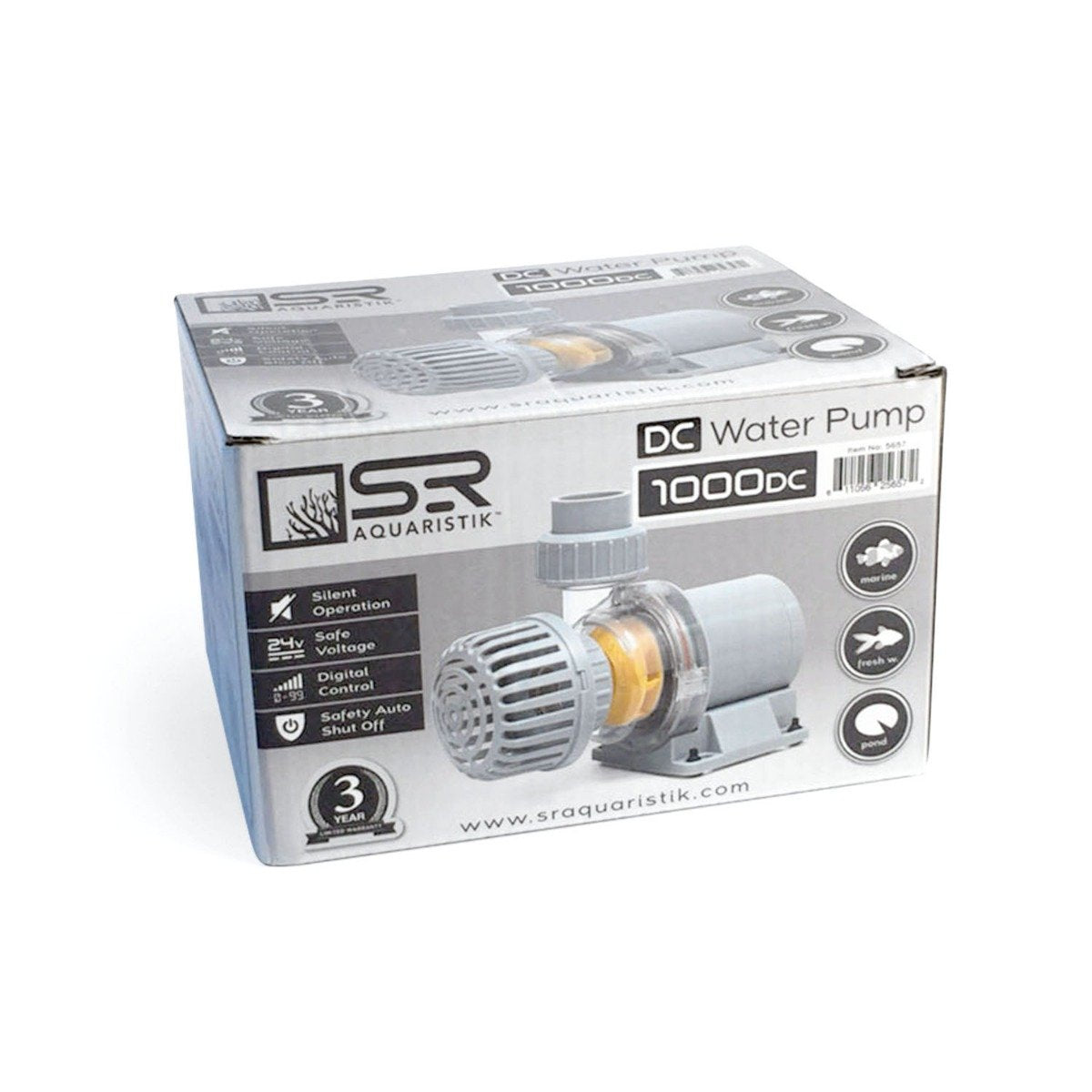 SR Aquaristik Adjustable Flow DC Water Pumps