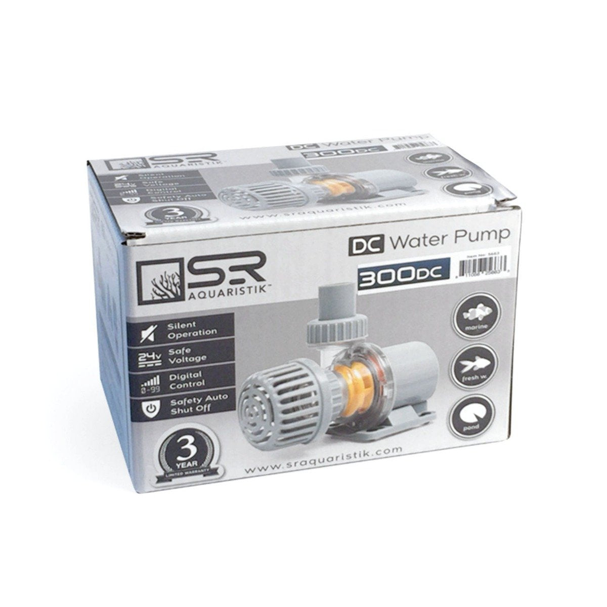 SR Aquaristik Adjustable Flow DC Water Pumps