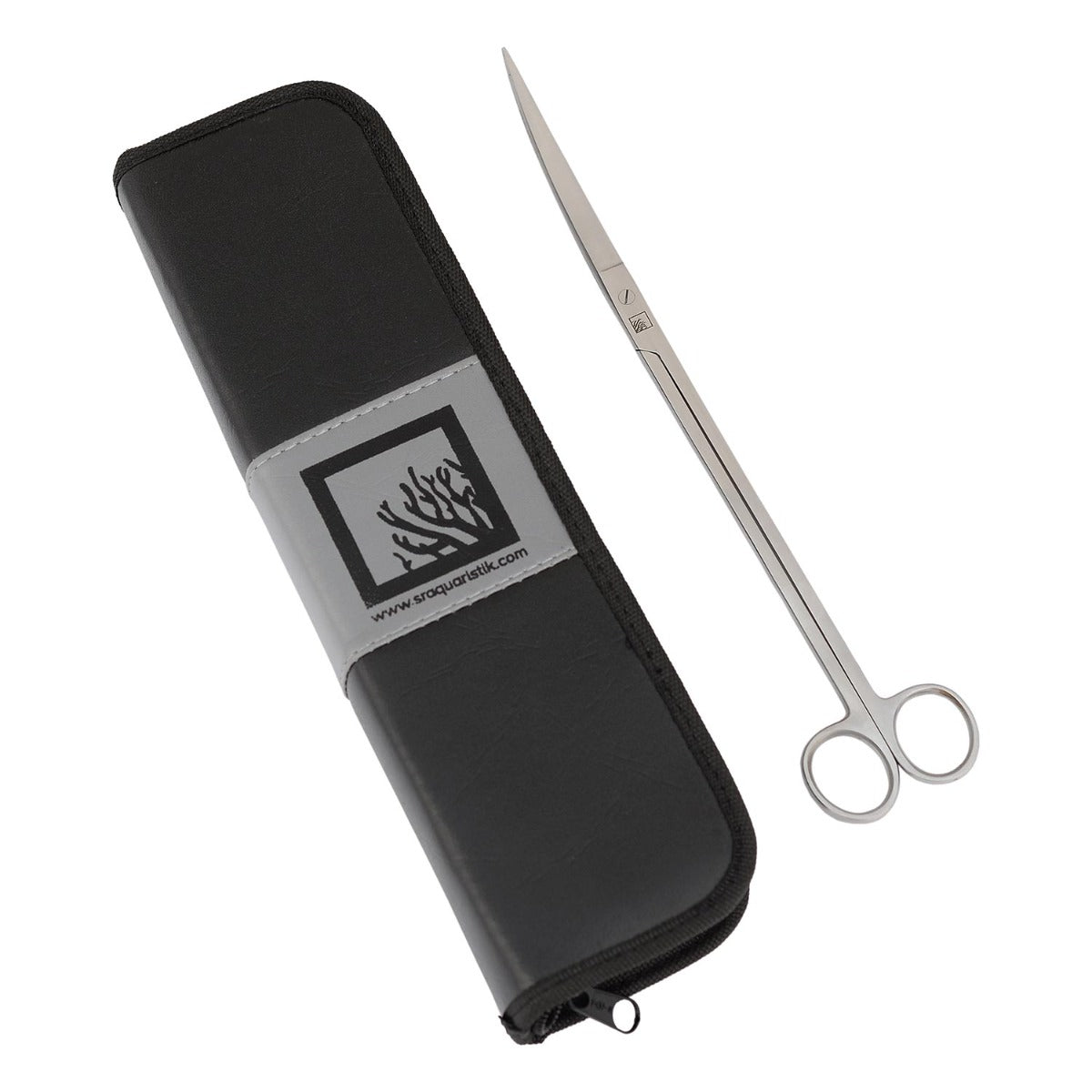 SR Aquaristik S.S. Curved Scissors 250mm/9.8in