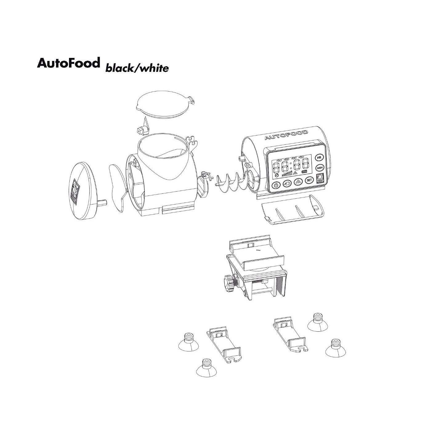 JBL AutoFood Black Automatic Feeder