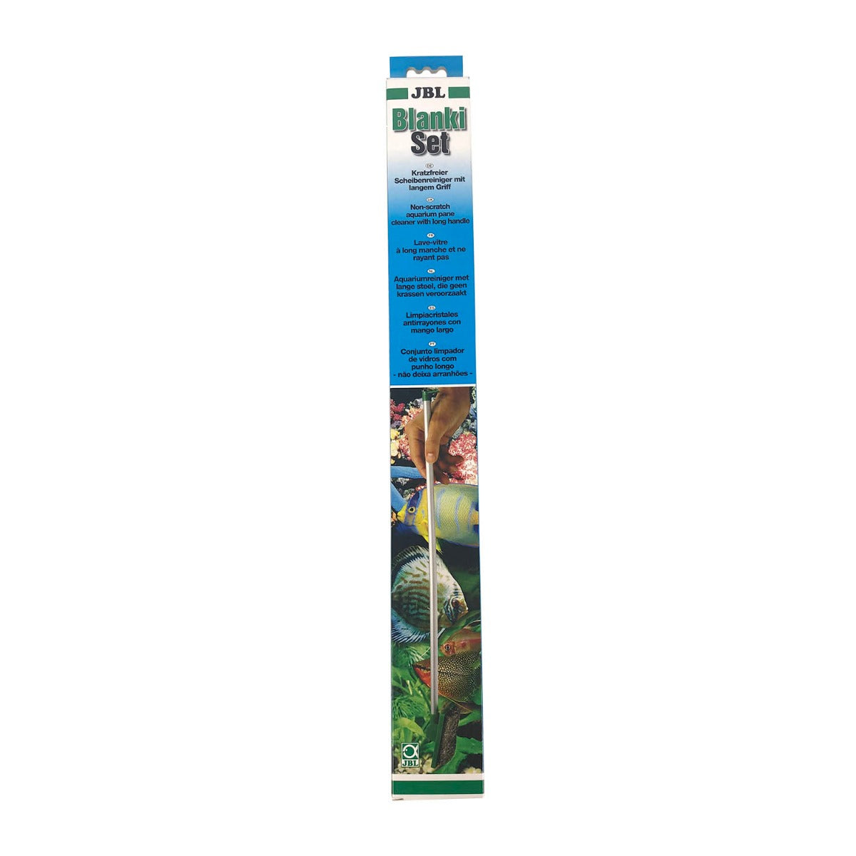 JBL Blanki Set (Heavy duty aquarium glass scrubber)