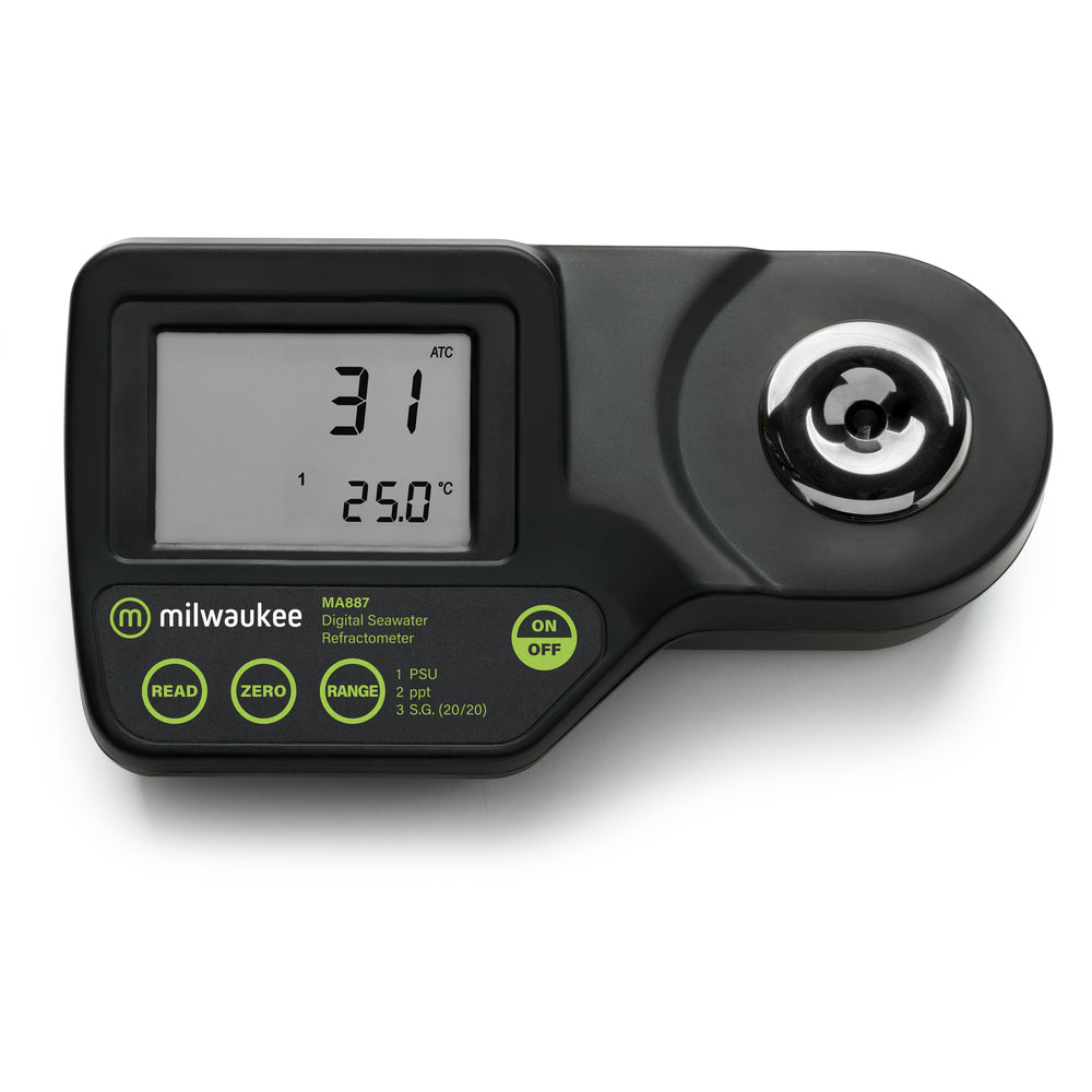 Milwaukee Instruments MA 887 Digital Seawater Refractometer