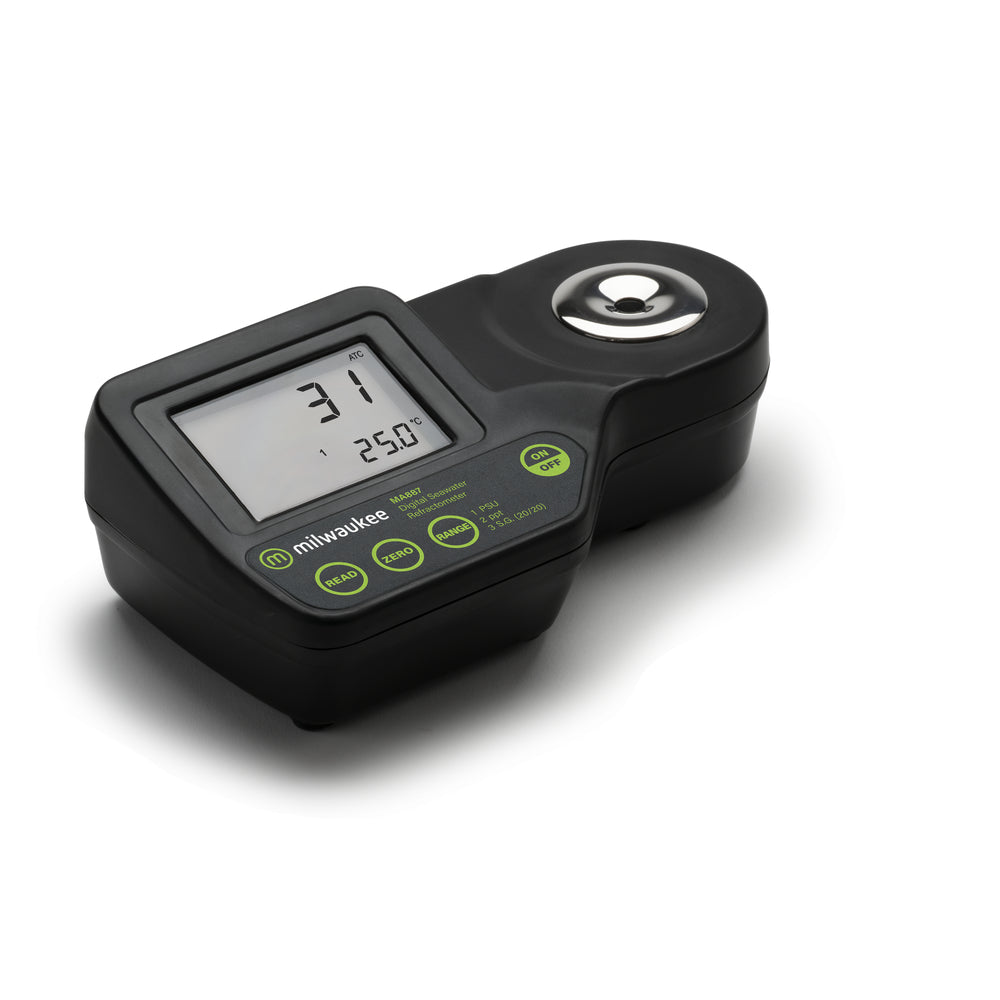 Milwaukee Instruments MA 887 Digital Seawater Refractometer