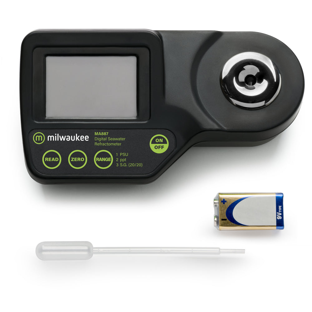 Milwaukee Instruments MA 887 Digital Seawater Refractometer