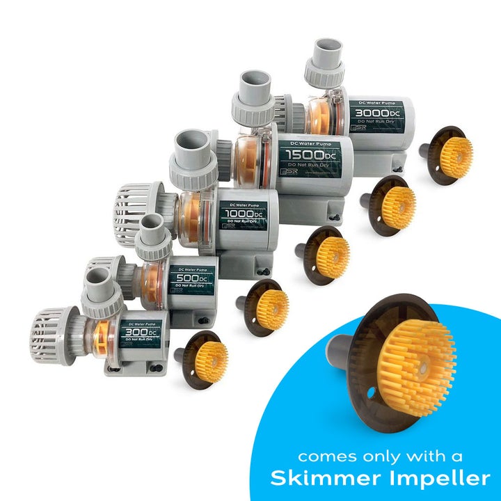 SR Aquaristik DC Water Pumps with Skimmer Impeller
