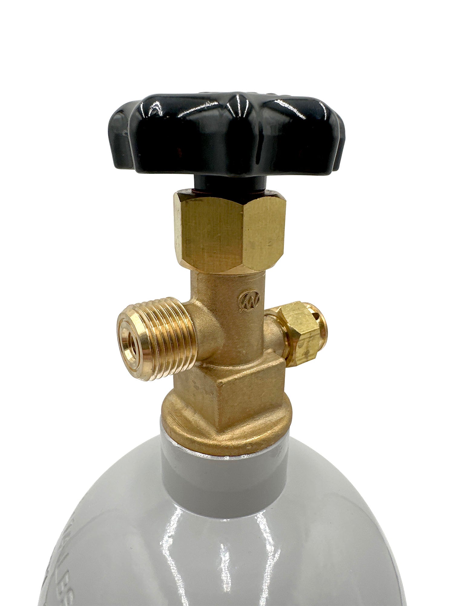 5lb Aluminum CO2 Bottle (Empty) - Painted Aluminum