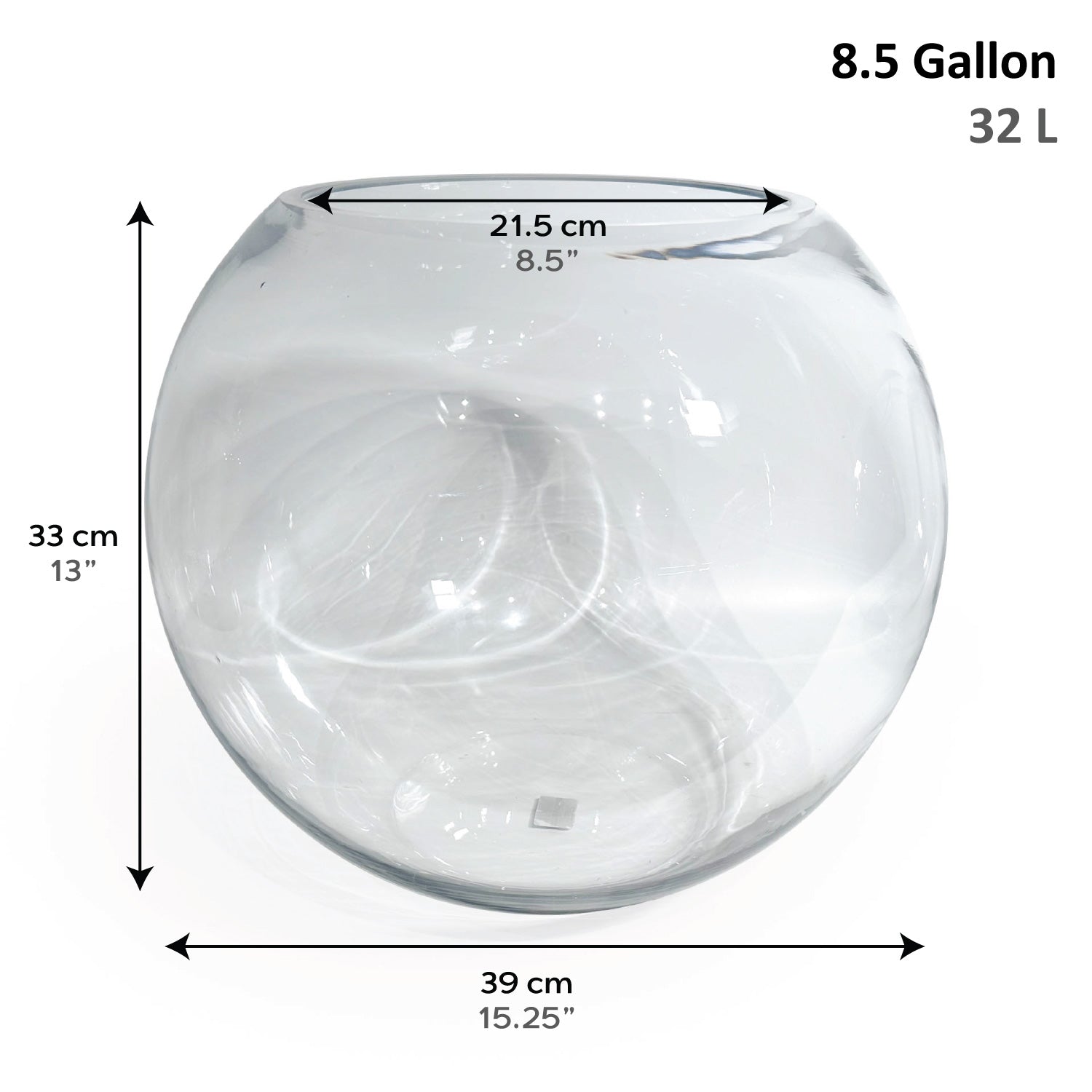 SR Aquaristik Glass Bubble Bowls