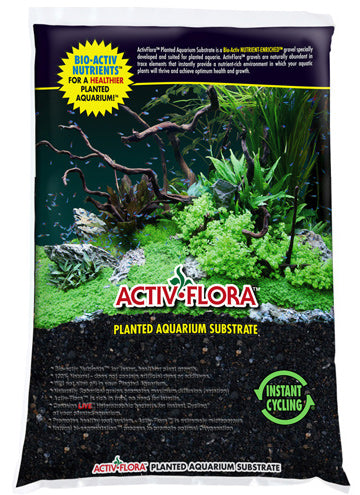 World Wide Imports Activ-Flora Planted Aquarium Substrate - Flora Core Black - 16lbs