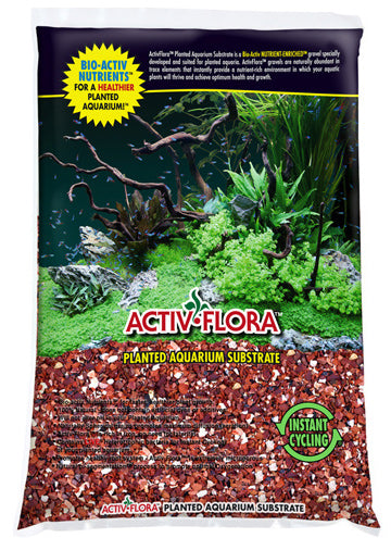 World Wide Imports Activ-Flora Planted Aquarium Substrate - Flora Core Red - 16lbs