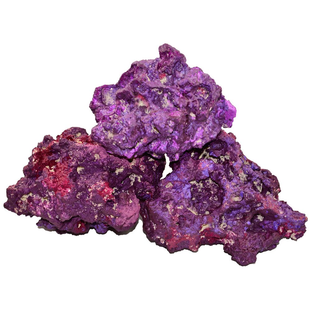 World Wide Imports Purple Base Rock 5-9" 40 lb Box