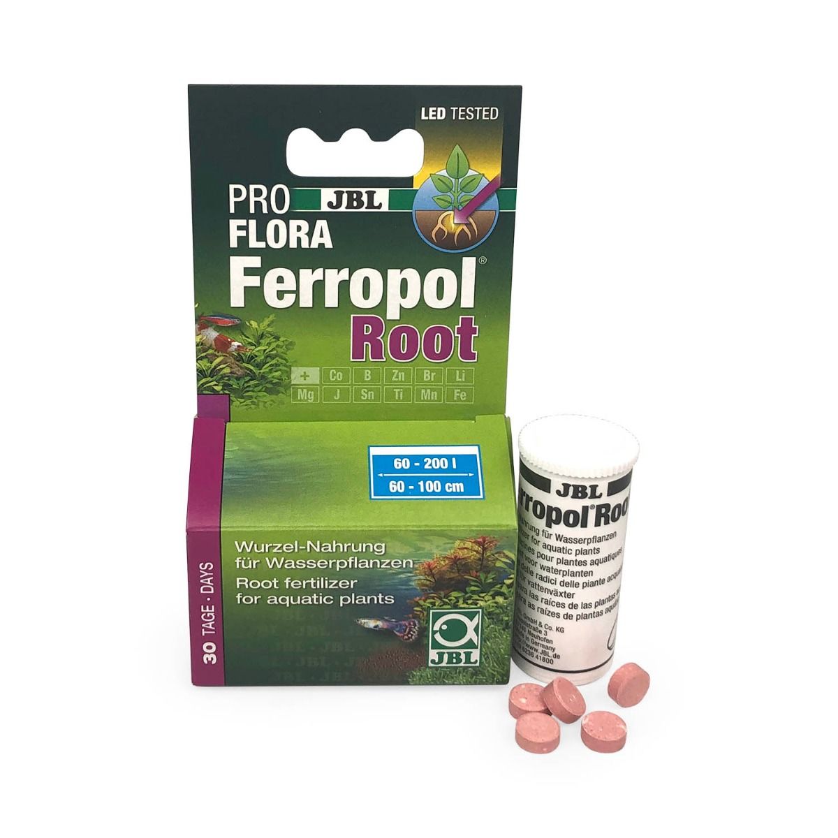 JBL Pro Flora Ferropol Root (30 Tablets) 30 Day