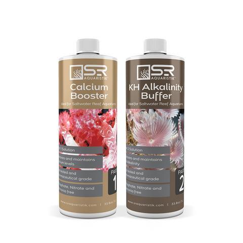 SR Aquaristik 2 Part Liquid Supplement Kit - Calcium Booster & KH Alkalinity Buffer