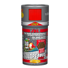 Load image into Gallery viewer, JBL GoldPearls CLICK Premium Mini Pellets for Goldfish With Click Doser  - 56g/100ml