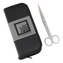 Load image into Gallery viewer, SR Aquaristik Stainless Steel Curved Scissors with Deluxe Case 150mm/5.9&quot;