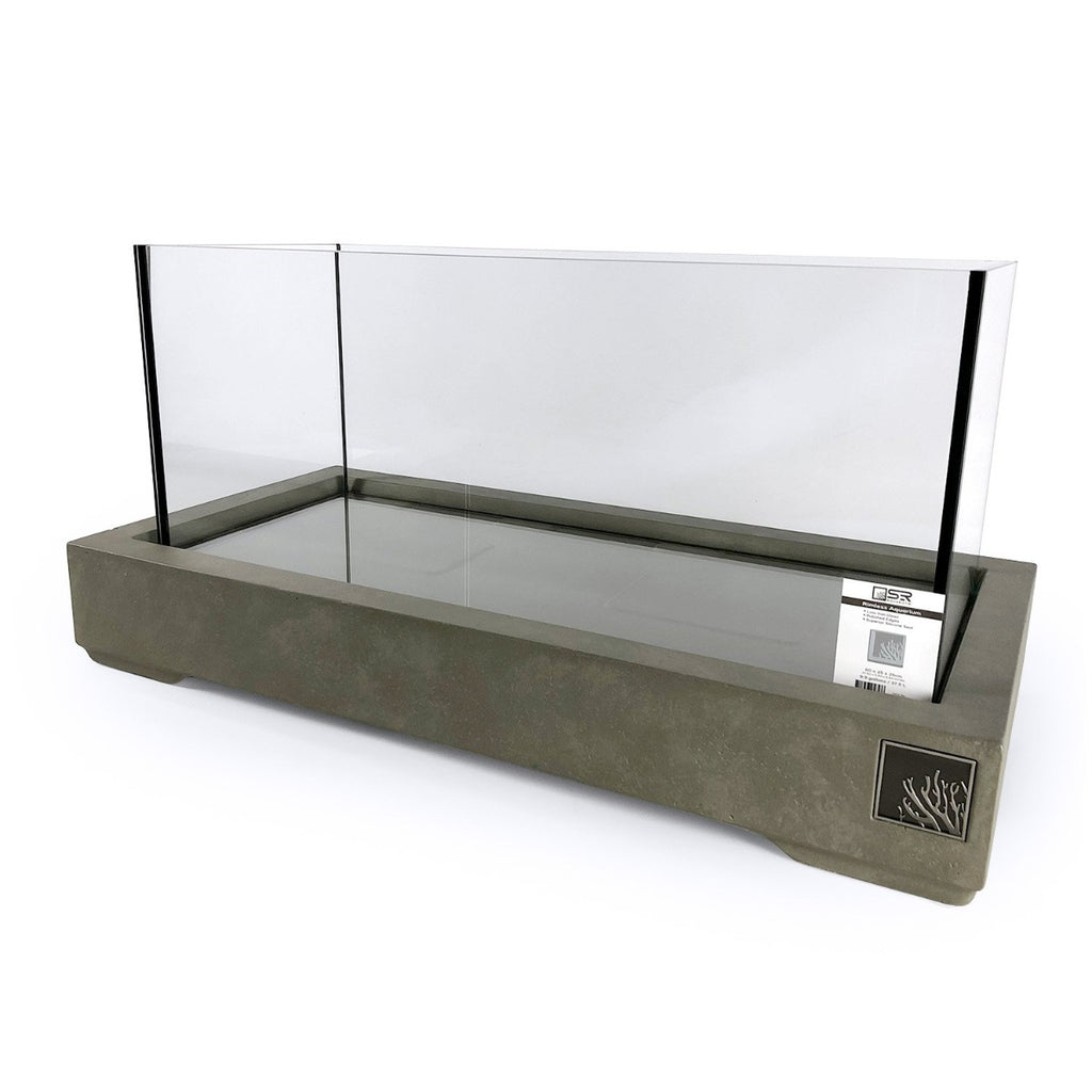 SR Aquaristik Architectural Cement Aquarium Stand 60cm x 25cm (23.62" x 9.84")