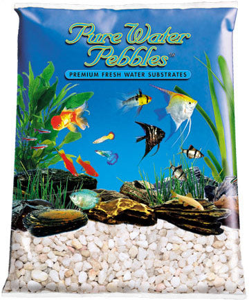 World Wide Imports Pure Water Pebbles Premium Freshwater Natural Substrate