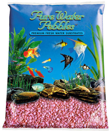 World Wide Imports Pure Water Pebbles Premium Freshwater Neon Substrate