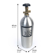 Load image into Gallery viewer, SR Aquaristik 5 lbs Aluminum CO2 Bottle (Empty)