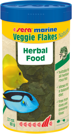 Sera Marine Veggie Flakes Nature