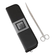 Load image into Gallery viewer, SR Aquaristik Stainless Steel Curved Scissors with Deluxe Case 250mm/9.8&quot;