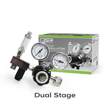 Load image into Gallery viewer, SR Aquaristik  Dual Stage CO2 Regulator Kit with Bubble Counter and Solenoid Valve