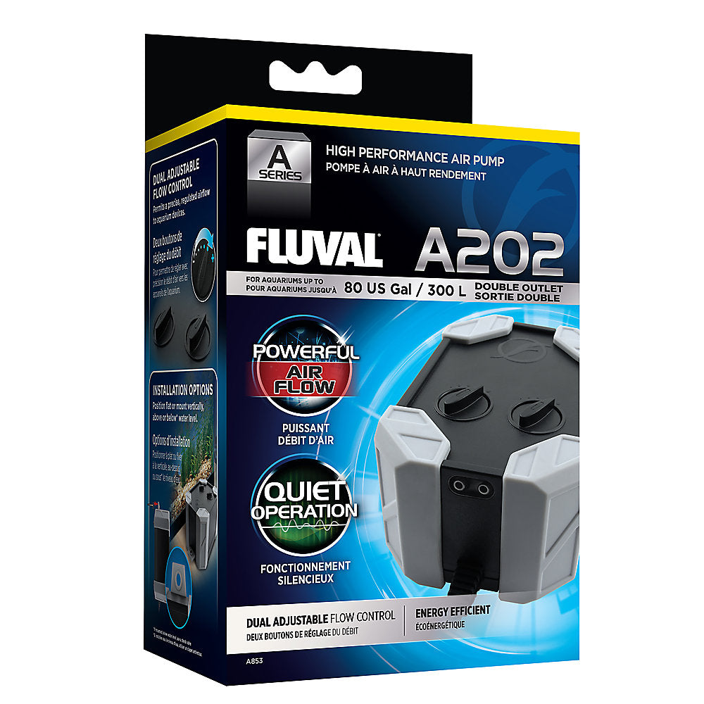 Hagen Fluval Air Pump 3.0W - Up to 80Gals