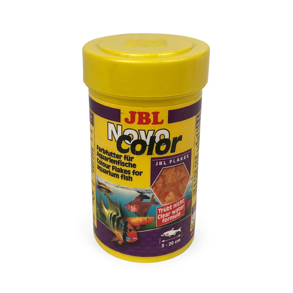 JBL NovoColor Tropical Fish Flake Food - 18g/100ml