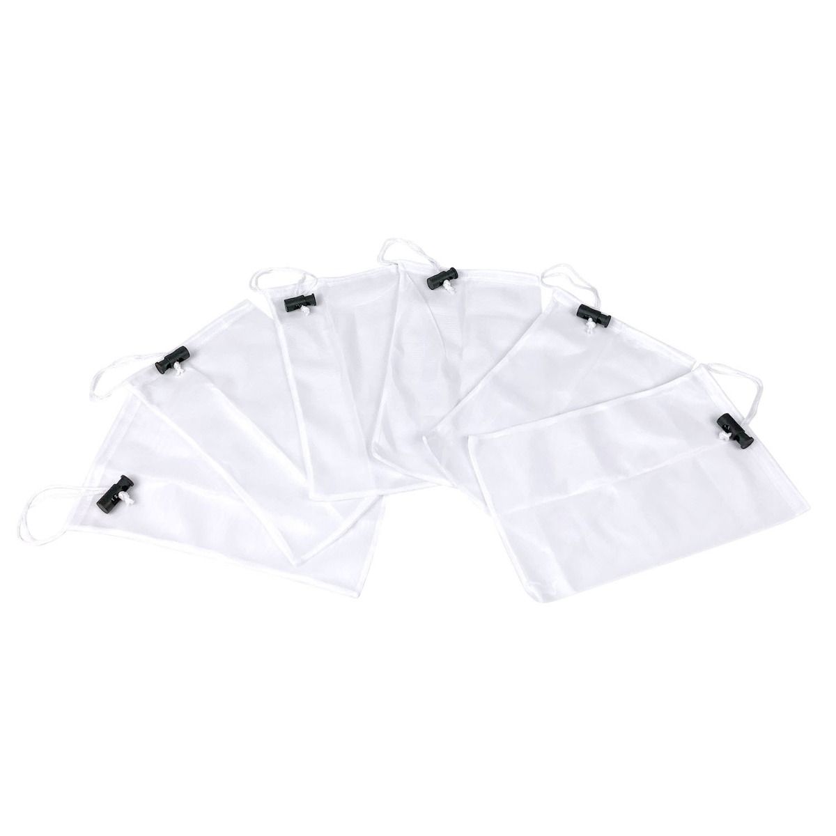 SR Aquaristik reusable and washable aquarium filter media bags in size - 6" x 10", 6 packs.