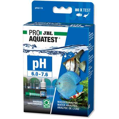 JBL Pro Aquatest pH 6.0 -7.6 Test Kit (80 Tests)