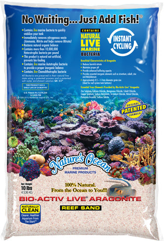 World Wide Imports Nature's Ocean Bio-Activ Live Marine Aragonite