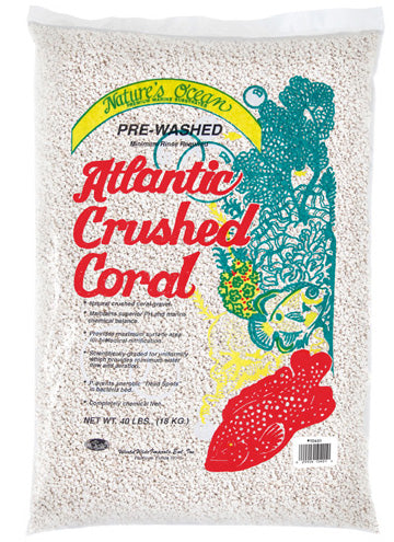 World Wide Imports Nature's Ocean Marine Pre-Washed Atlantic Crushed Coral